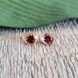 Zircon (rose) - Paire