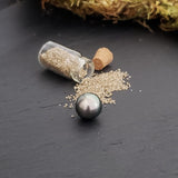 Perle de tahiti, semi-ronde