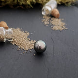 Perle de tahiti, semi-ronde