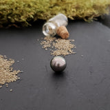 Tahitian pearl, semi-round