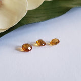 Citrine, quartz - Lot de 3