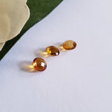 Citrine, quartz - Lot de 3