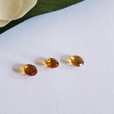 Citrine, quartz - Lot de 3