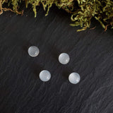 Pierre de lune (blanche) - Lot de 4