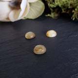 Quartz rutilé (or) - Lot de 3