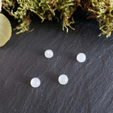 Pierre de lune (blanche) - Lot de 4