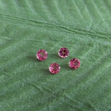 Tourmaline rose - Lot de 4