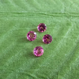 Tourmaline rose - Lot de 4