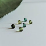 Tourmaline verte - Lot de 6