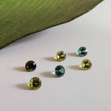 Tourmaline verte - Lot de 6