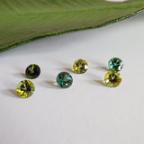 Tourmaline verte - Lot de 6