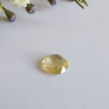Rosecut sapphire (yellow)