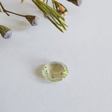 Rosecut sapphire (yellow)