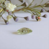 Rosecut sapphire (yellow)