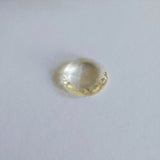 Rosecut sapphire (yellow)