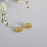 Quartz rutilé (or) - Paire