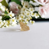 Rutilated quartz (gold)