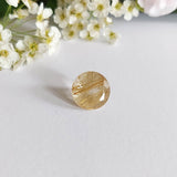 Rutilated quartz (gold)
