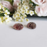 Quartz with hematite inclusions - Pair