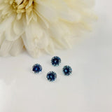 Montana sapphire - parcel of 4