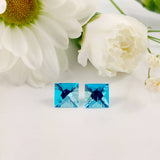 Topaze swiss blue - Pair