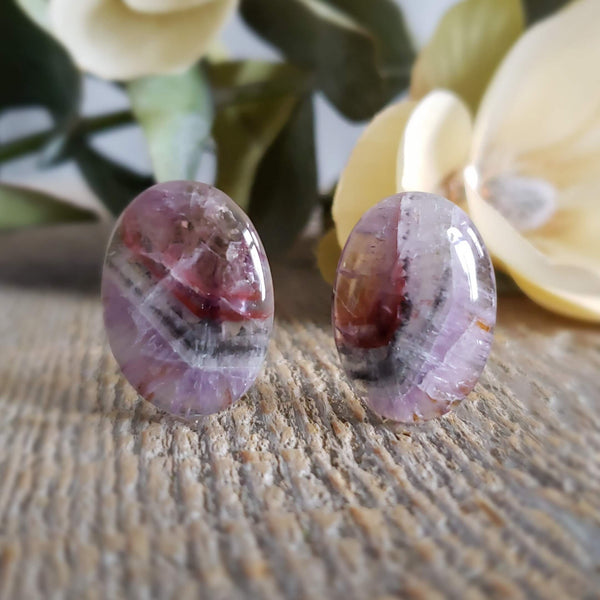 ''Passion'' quartz - Pair