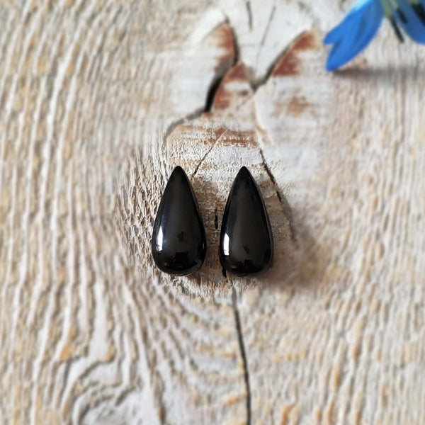 Whitby Jet - Pair