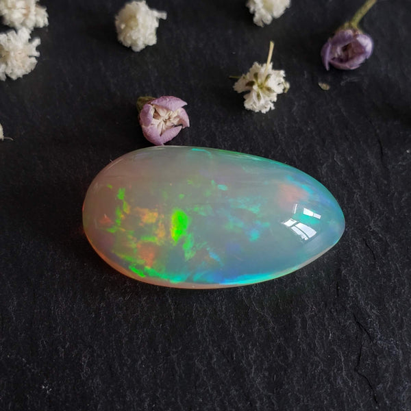 White opal