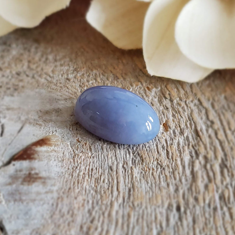 Calcédoine (bleue), quartz