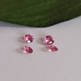 Tourmaline rose - Lot de 4