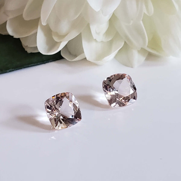 Morganite - Paire