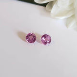 Pink sapphire - Pair